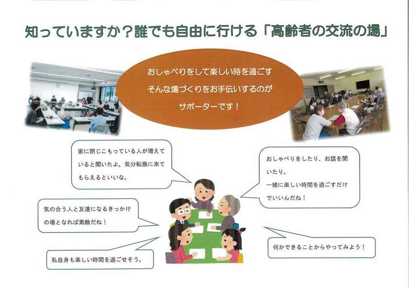 サポーターの説明