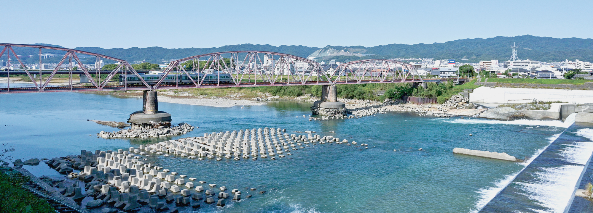 紀ノ川と鉄橋