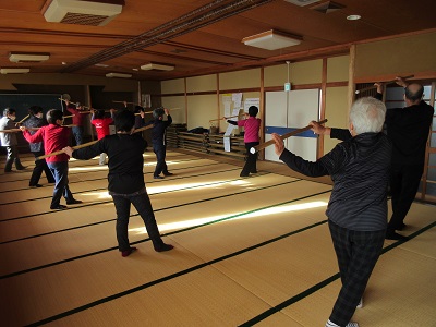 中国つるぎの集い健康体操写真1