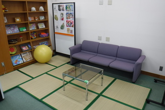 休憩スペースの画像