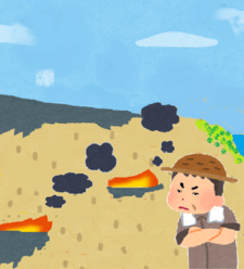 農地の野焼きでご配慮いただきたいことの画像