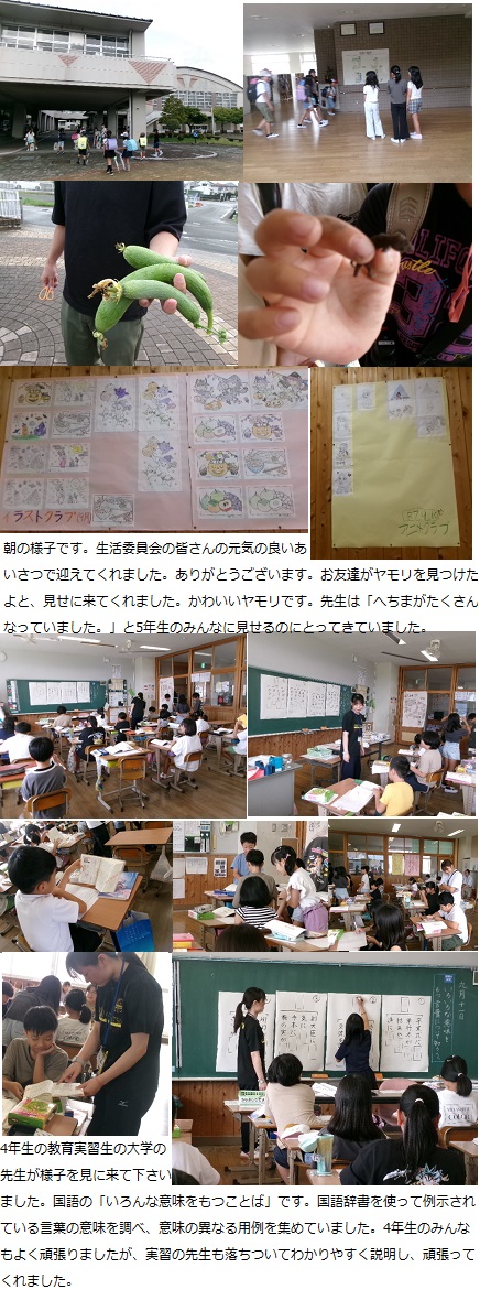 9月11日(木曜日)通常授業の画像