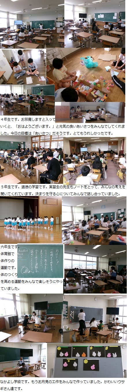 9月4日（木曜日）通常授業・岩出第二中学校職場体験の画像2