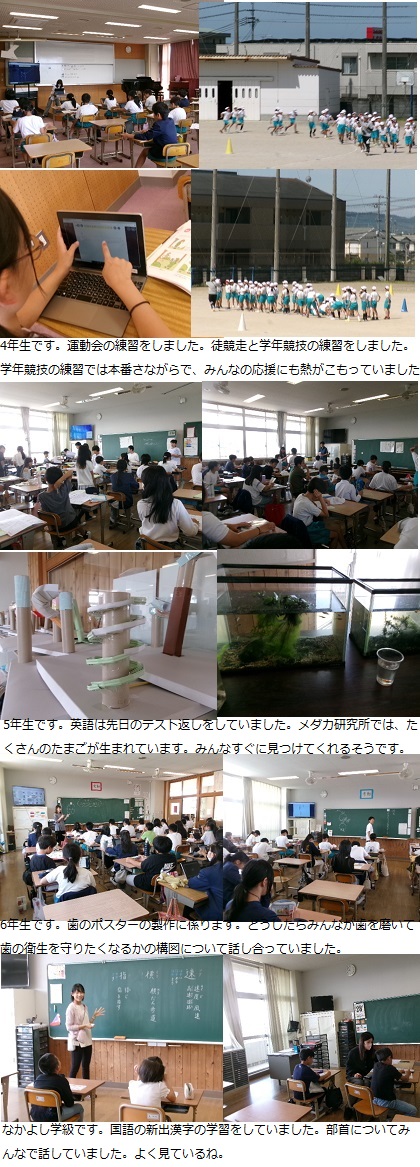 5月28日(水曜日)通常授業の画像2