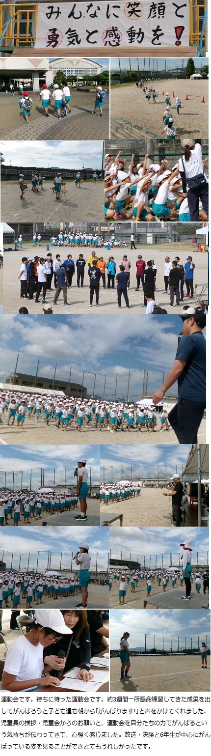 6月1日（土曜日）運動会の画像1