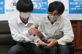 6月6日　春の県大会に向けての壮行会を行いましたの画像1