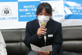 6月6日　春の県大会に向けての壮行会を行いましたの画像3