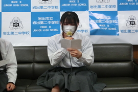 6月6日　春の県大会に向けての壮行会を行いましたの画像4