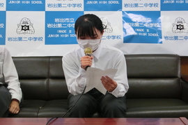 6月6日　春の県大会に向けての壮行会を行いましたの画像6