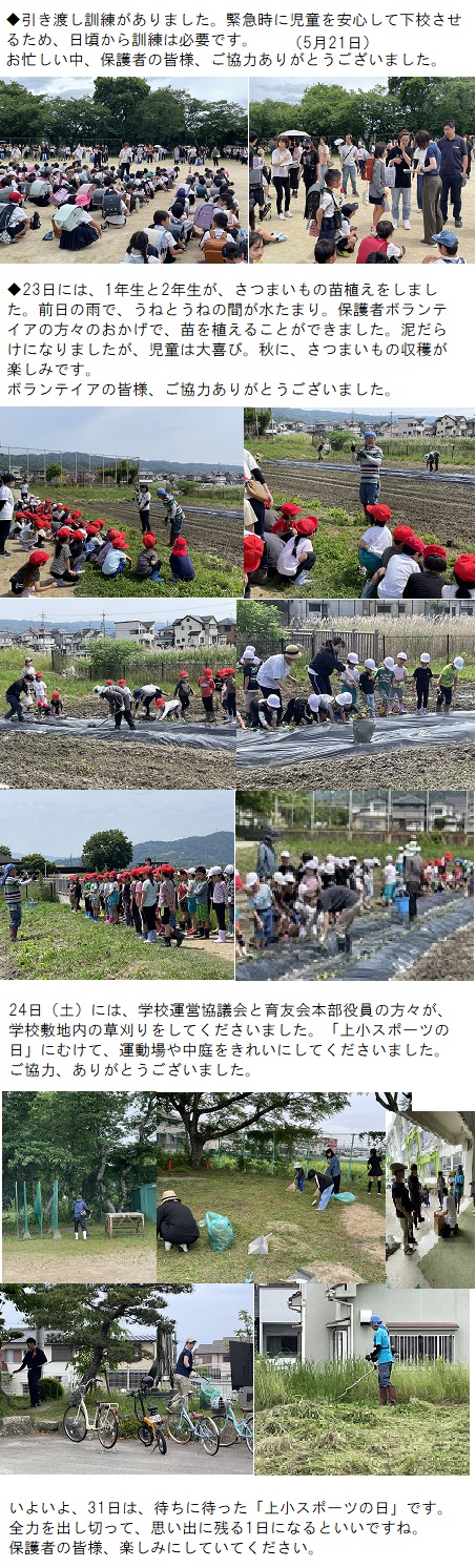 今週のトピックス　5月19日（月曜日）～5月24日（土曜日）の画像