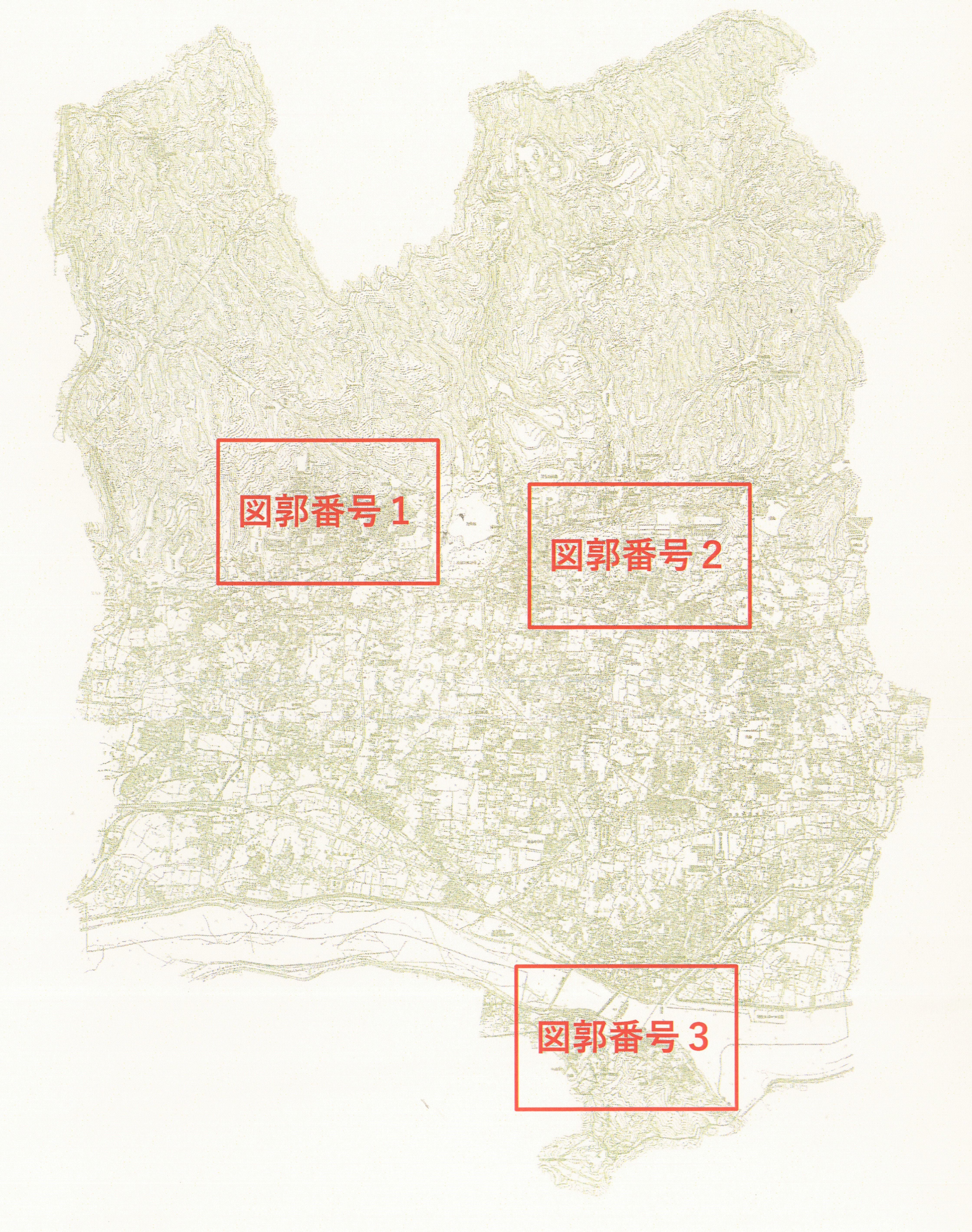 大規模盛土造成地マップの画像