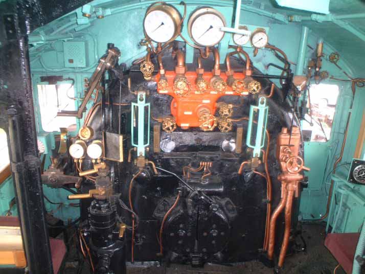 運転台内部の画像