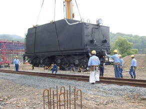 まずは炭水車から設置の画像3