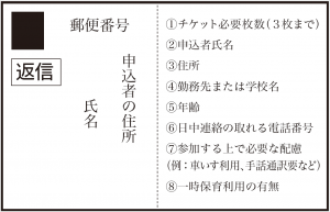 返信ハガキ